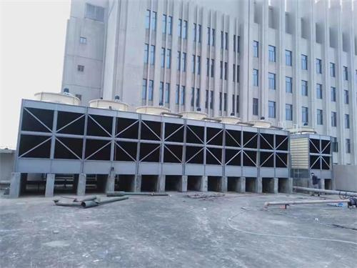 橫流冷卻塔各部件選購說明事項(橫流式冷卻塔結構圖