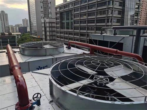 開式冷卻塔金屬外表面防銹處理(橫流開式冷卻塔原理