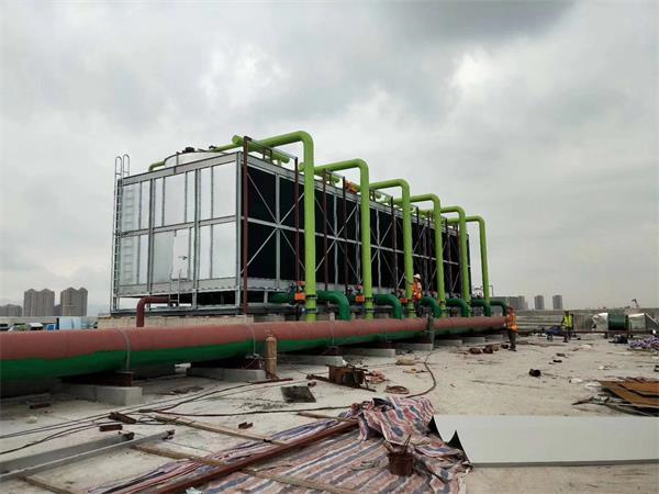 安裝全鋼冷卻塔過程中需要注意哪些問題？？(冷卻塔扇葉