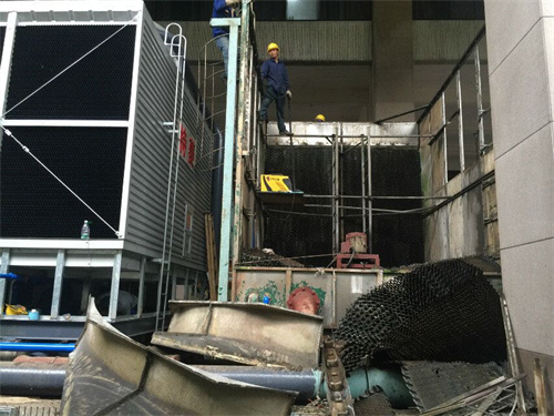 搬運冷卻塔要注意一些問題(冷卻塔的工作原理和冷卻