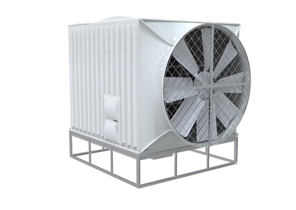 125噸不銹鋼側(cè)出風(fēng)冷卻塔